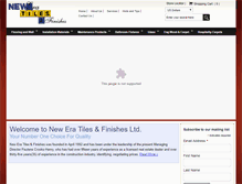 Tablet Screenshot of neweratiles.com